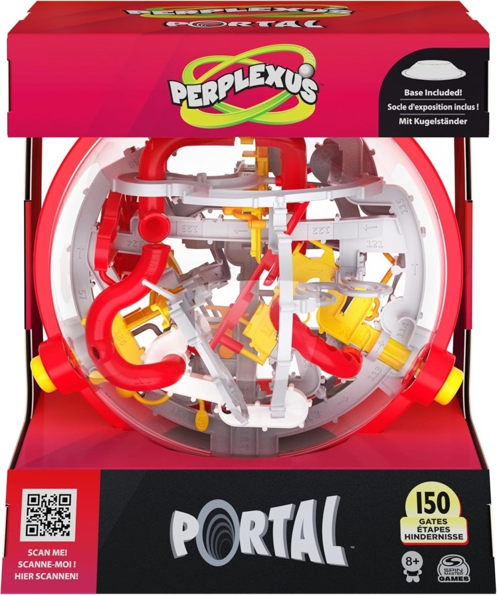 3D Puzzle Ball Maze Game 150 Obstacles Fidget Toy Brain Teaser Travel Game - Kwikley