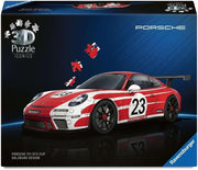 3D Racing Car Puzzle 108 Piece Sports Car Model Kit Collectible - Kwikley