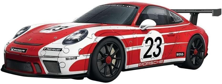 3D Racing Car Puzzle 108 Piece Sports Car Model Kit Collectible - Kwikley