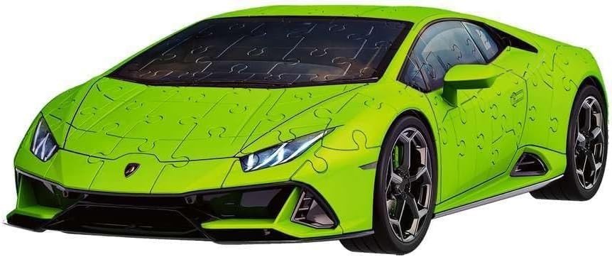 3D Sports Car Puzzle 108 Piece Racing Model Kit No Glue Required - Kwikley