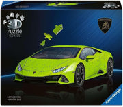 3D Sports Car Puzzle 108 Piece Racing Model Kit No Glue Required - Kwikley