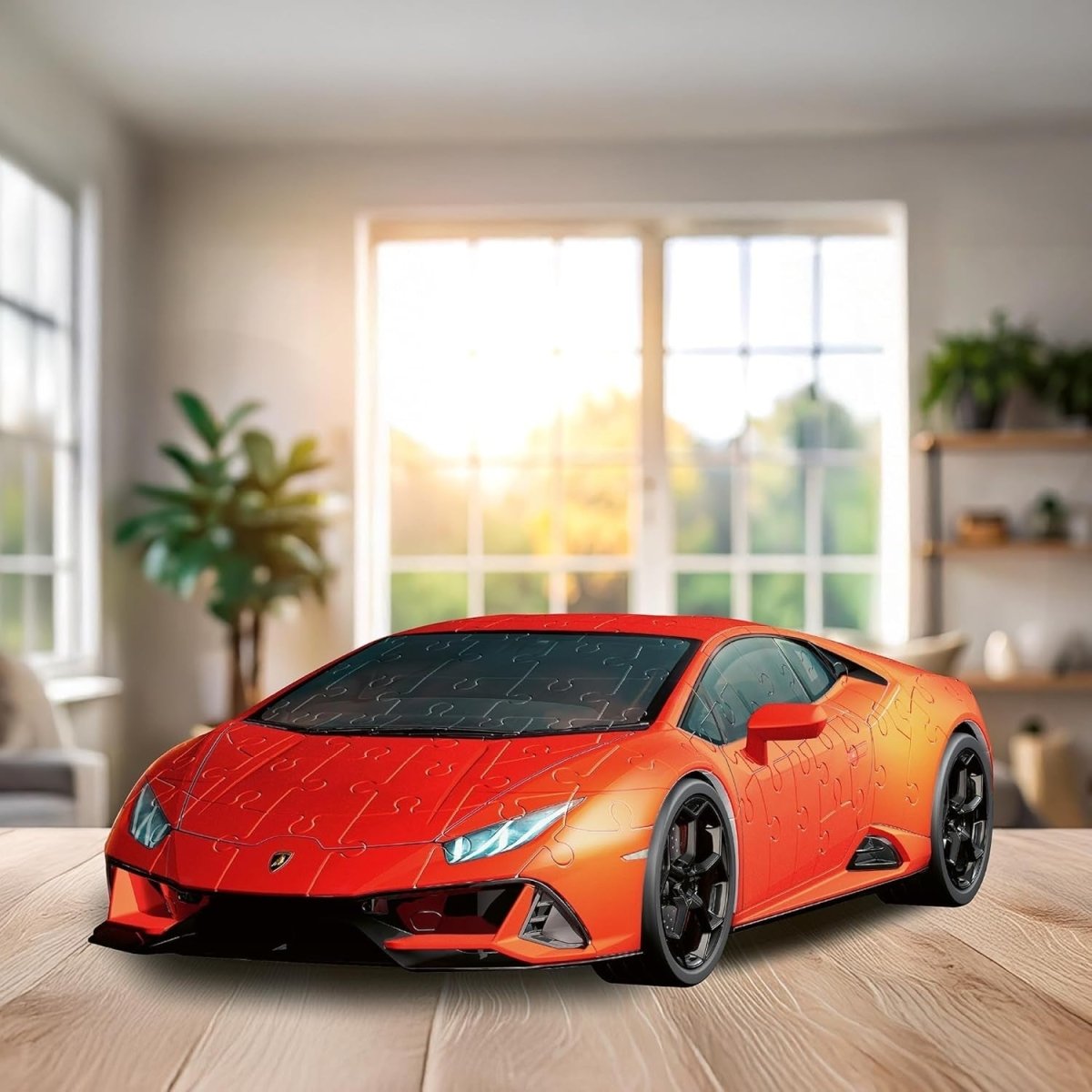 3D Sports Car Puzzle Model Kit 108 Piece Jigsaw Toy Gift for Kids Adults - Kwikley