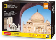 3D Taj Mahal Puzzle 87 Piece Architecture Model Kit Educational Gift - Kwikley
