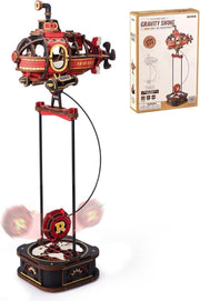 3D Wooden Submarine Puzzle Gravity Swing Model Dynamic Balance Decor - Kwikley