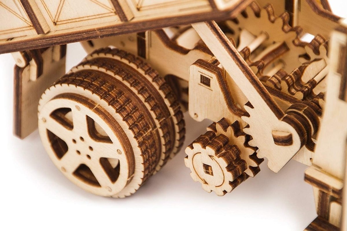 3D Wooden Truck Model Kit 215pc DIY Mechanical Vehicle Puzzle Gift - Kwikley