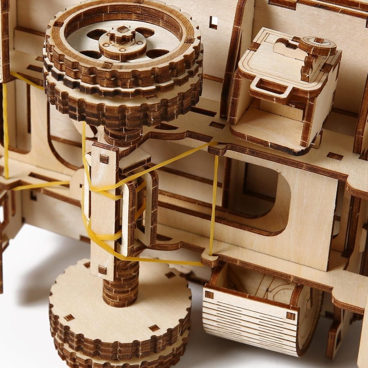 3D Wooden Truck Puzzle Model Kit DIY Vehicle Building Set Home Decor - Kwikley