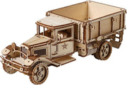 3D Wooden Truck Puzzle Model Kit DIY Vehicle Building Set Home Decor - Kwikley