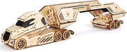 3D Wooden Wine Rack Truck Puzzle DIY Vehicle Model Holder 287PCS Decor - Kwikley