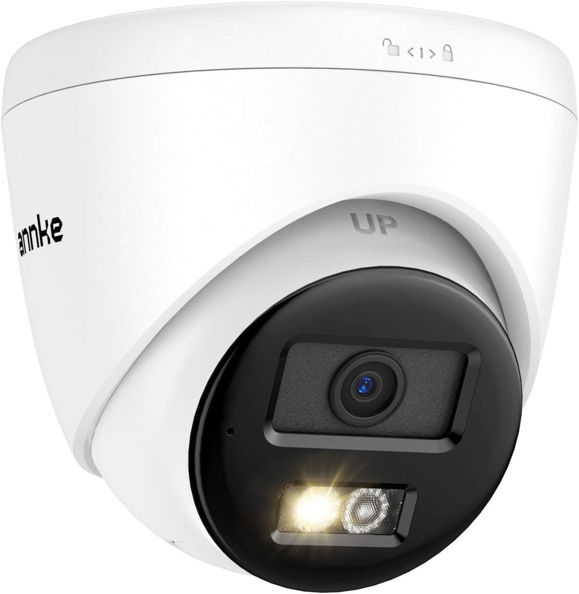 3K PoE Security Camera Color Night Vision AI Detection 2-Way Audio - Kwikley