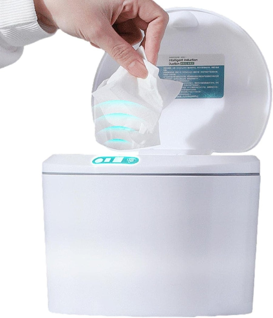 3L Automatic Sensor Trash Can USB Rechargeable Touchless Bin - Kwikley