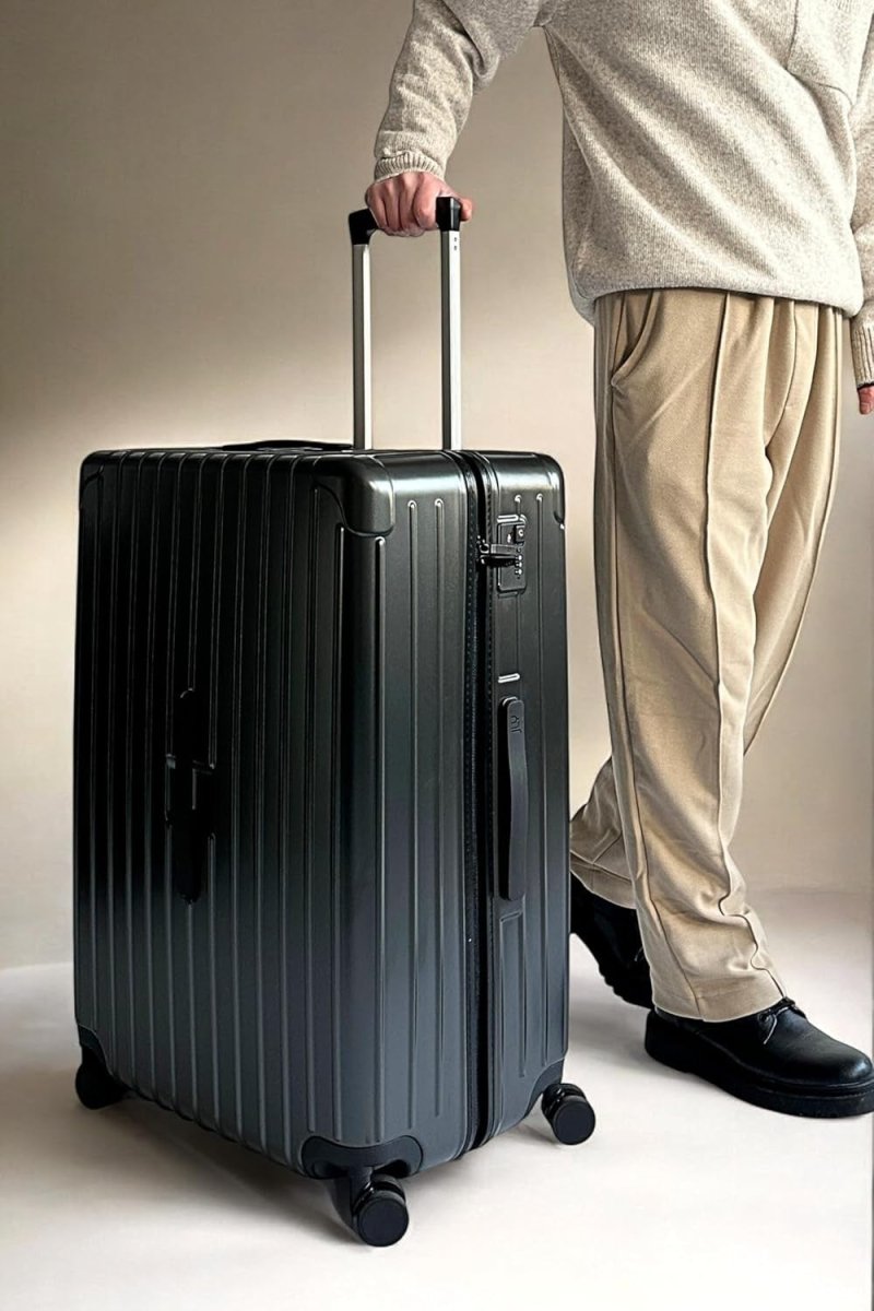 3pc Hard Shell Suitcase Set Cabin Medium Large TSA Lock 4 Wheel Spinner - Kwikley