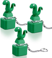 3pcs Lizard Sound Fidget Keychain LED Clicker Stress Relief Toy - Kwikley