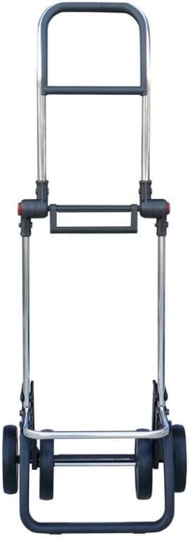 4 Wheel Foldable Shopping Trolley Aluminium Frame High Capacity Bag Purple - Kwikley