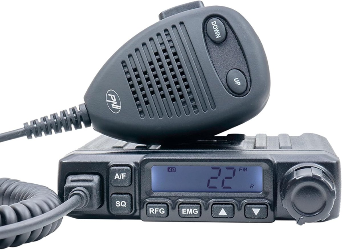 40 - Channel Mobile CB Radio 4W Waterproof AM/FM with VOX & Emergency - Kwikley