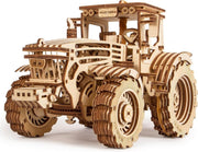 401pc Wooden Tractor Model Kit Mechanical 3D Puzzle DIY Engineering - Kwikley