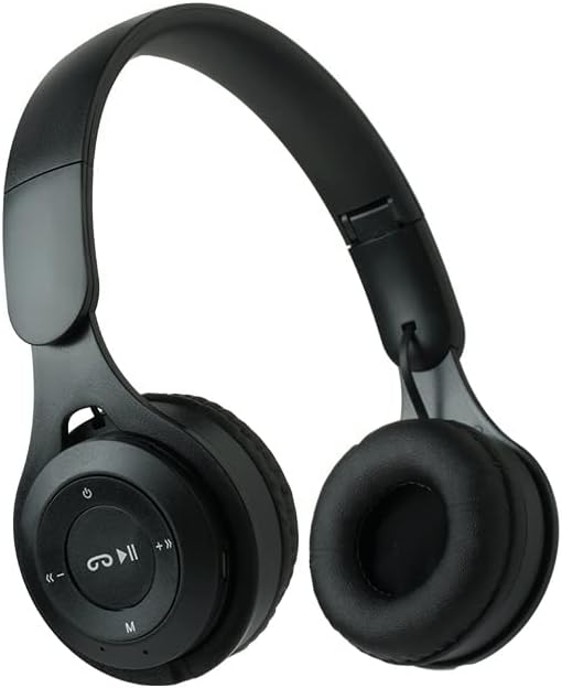 Kids Bluetooth Over Ear Headphones TF Card Foldable With Mic