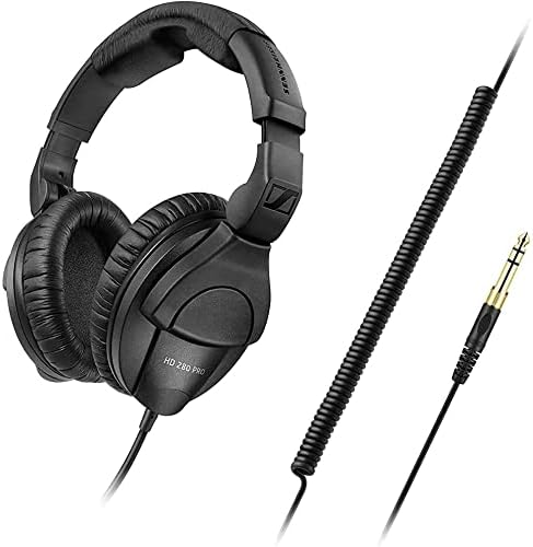 Professional Studio Monitoring Headphones Closed Back Over Ear DJ