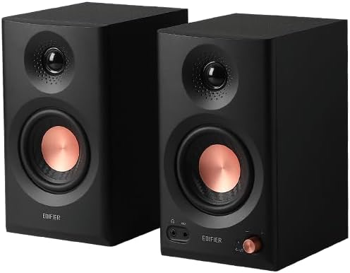 Studio Monitor Speakers 36W Bluetooth 5.4 Hi Res Audio TRS RCA