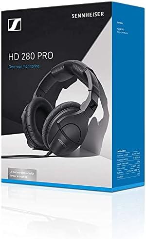 Professional Studio Monitoring Headphones Closed Back Over Ear DJ