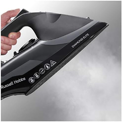 3100W Steam Iron 220g Steam Shot Diamond Ceramic Soleplate 350ml Tank