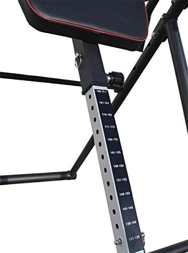 Gravity Inversion Table Foldable Back Stretcher Therapy Trainer