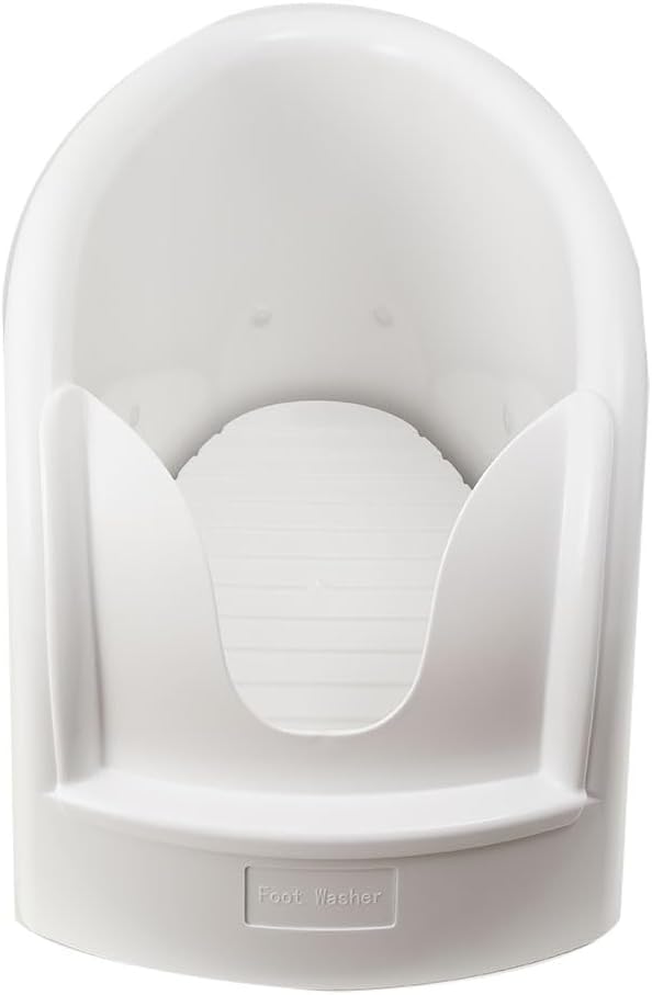 Foot Washer Pedal Spray Basin Water Saving Ablution Foot Bath