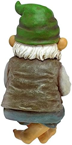 Fishing Garden Gnome Sitter 24cm Resin Outdoor Lawn Decor
