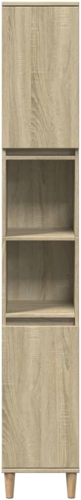 Bathroom Vanity Cabinet Sonoma Oak Storage Unit