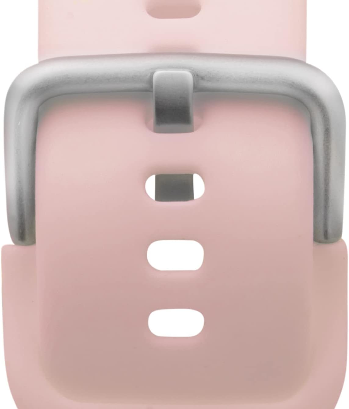 Womens 42mm Silicone Strap Smart Watch Fitness