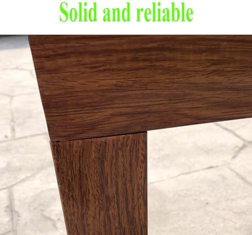 3 Seater Wooden Garden Bench Backless Outdoor Patio Seat 120cm