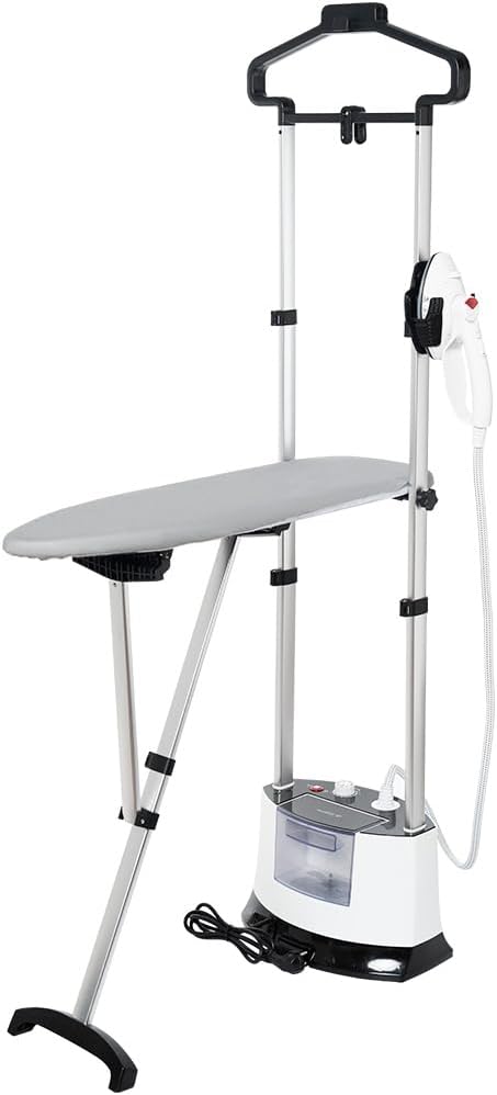 Upright Garment Steamer 1400W 12 Levels 1.6L Tank 95g Steam