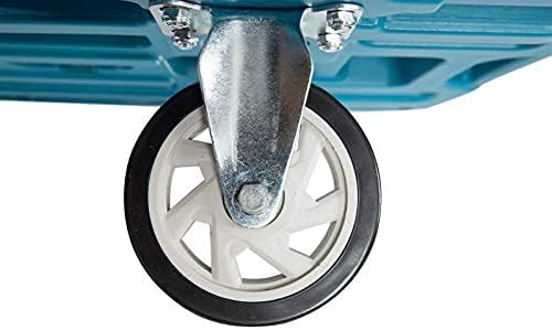 150KG Folding Platform Trolley Lightweight Flatbed Cart