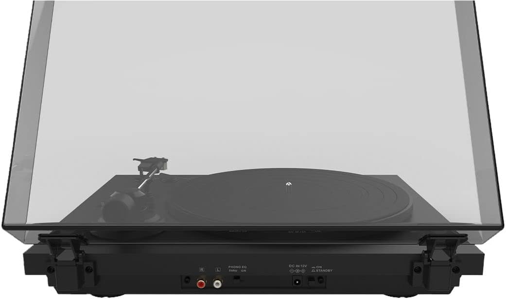 Automatic HiFi Belt-Drive Turntable 33/45RPM with Preamp & MM Cartridge