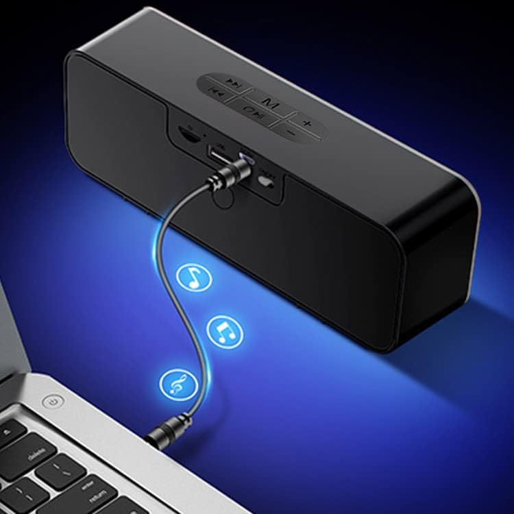 Mini Bluetooth Speaker Waterproof Stereo Bass 12H Battery