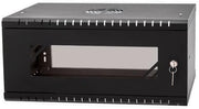 4U 19 Inch Wall Mount Server Cabinet 450mm Black