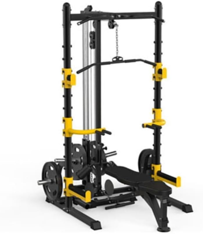 Smith Machine Multifunction Squat Rack Home Gym Strength Trainer