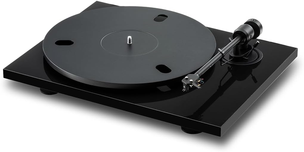 Entry-Level Vinyl Turntable with Carbon Tonearm & Pre-Set Cartridge