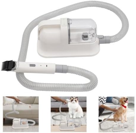 Pet Grooming Vacuum Clippers 11800Pa Low Noise Dog Cat Kit