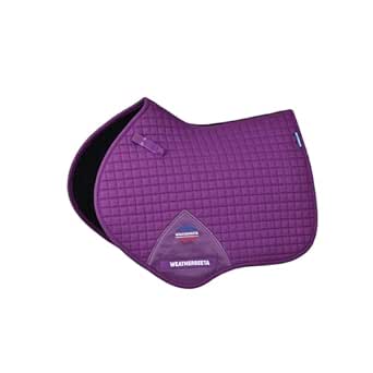 Violet Small Jump Saddle Pad with Breathable Air Mesh Spine