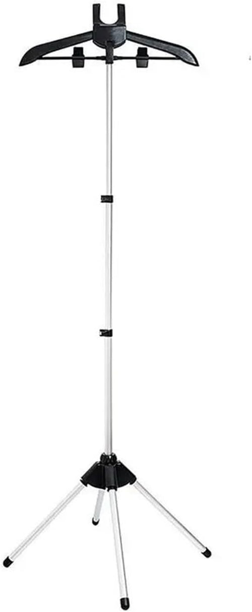 Clothes Steamer Stand Adjustable Folding Garment Rack Portable