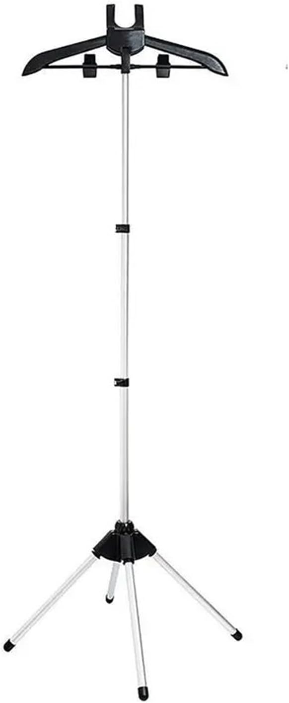 Clothes Steamer Stand Adjustable Folding Garment Rack Portable