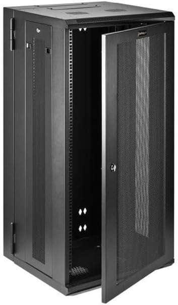 26U Wall Mount Network Cabinet 19in Lockable Rack