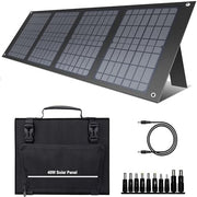 40W Foldable Solar Panel USB QC3 DC Portable Charger Camping RV
