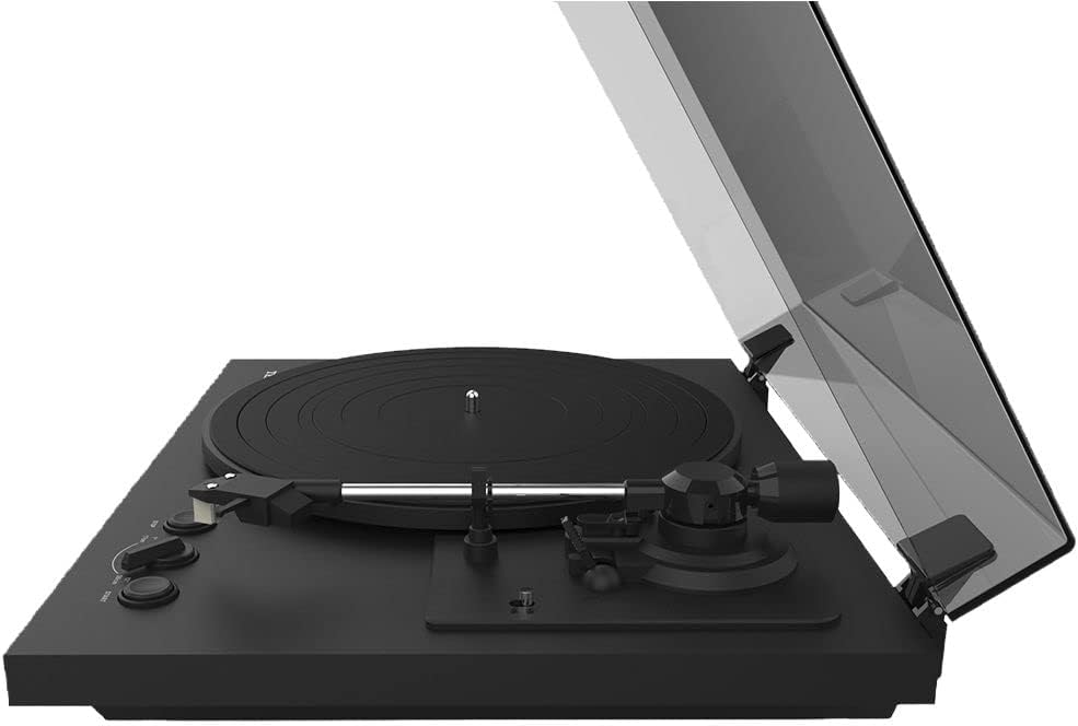 Automatic HiFi Belt-Drive Turntable 33/45RPM with Preamp & MM Cartridge