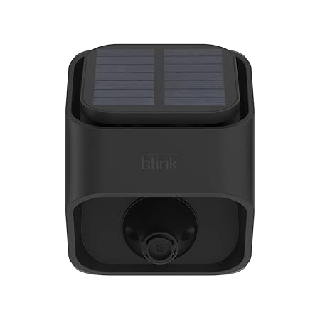 Solar Panel Mount for Outdoor Security Camera Black