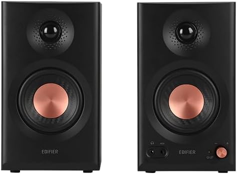 Studio Monitor Speakers 36W Bluetooth 5.4 Hi Res Audio TRS RCA