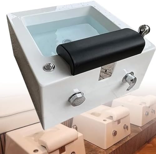 Pedicure Foot Spa Tub Acrylic Chair Massage Basin Salon Home