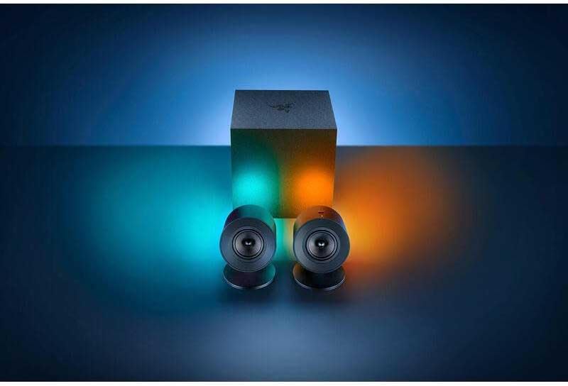 PC Gaming Speakers 2.1 Subwoofer THX Surround RGB Bluetooth