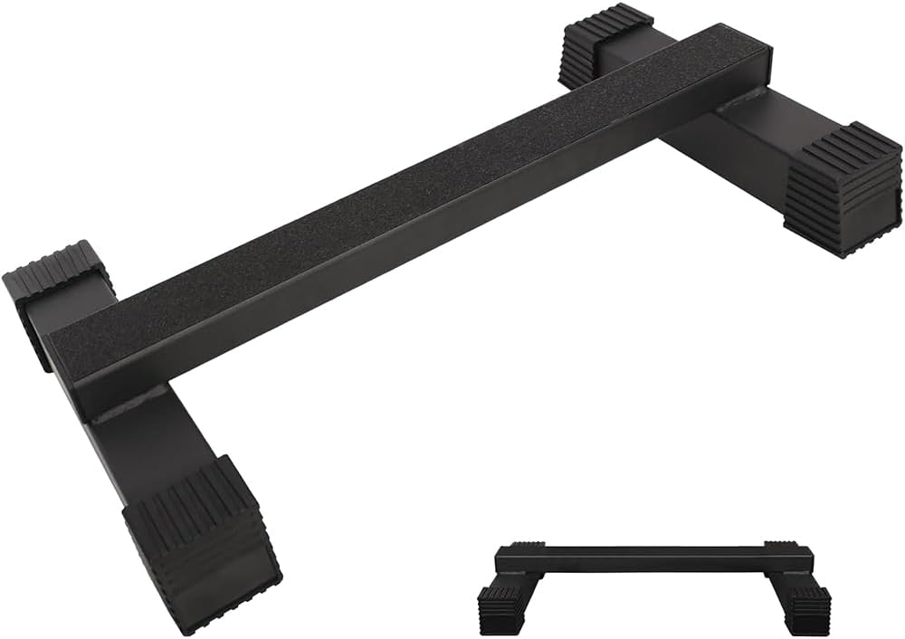 Standing Calf Raise Machine Bar Squat Pedal Platform Strength Trainer