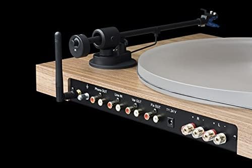 All In One Bluetooth Turntable System Walnut HiFi